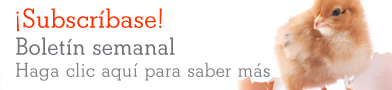 Subscríbase al boletín semanal de ElsitioAvicola Sign up for ElsitioAvicola weekly newsletter