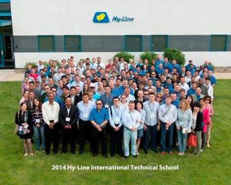 Hyline international technical school, el sitio avicola, chris wright