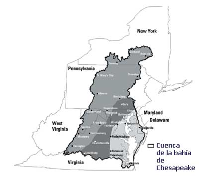 Cuenca de la bahía de Chesapeake