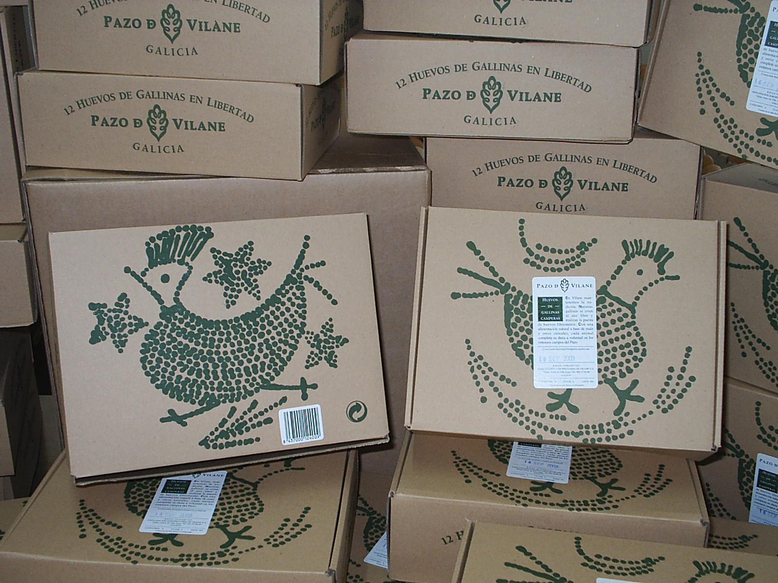 La caja de la gallinita de Pazo de Vilane