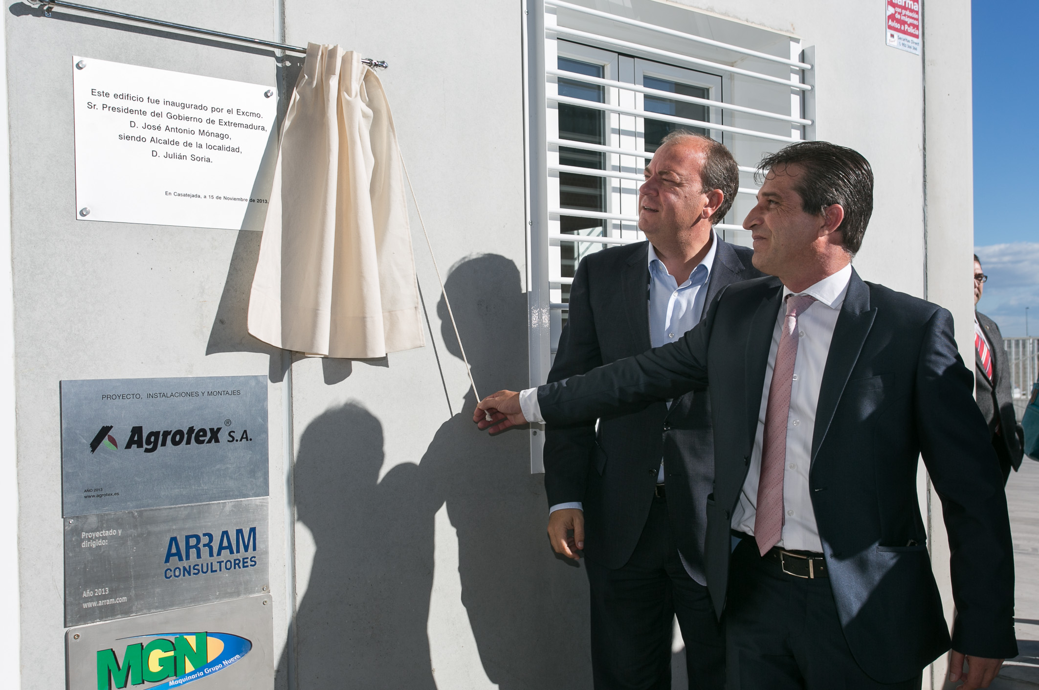 Inauguración de planta de piensos de Veravic
